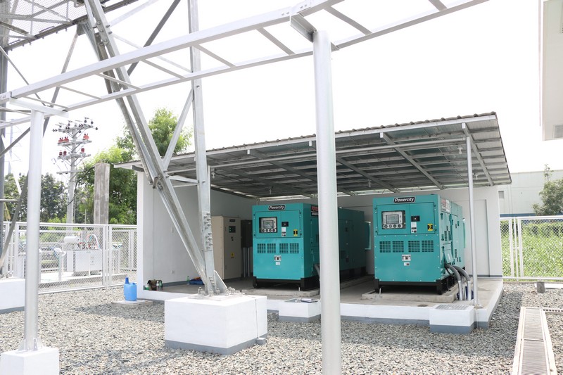 Telecom Site in Sta. Rosa, Laguna with 2 units Powercity 300 KVA and 1,000 Amps ATS.