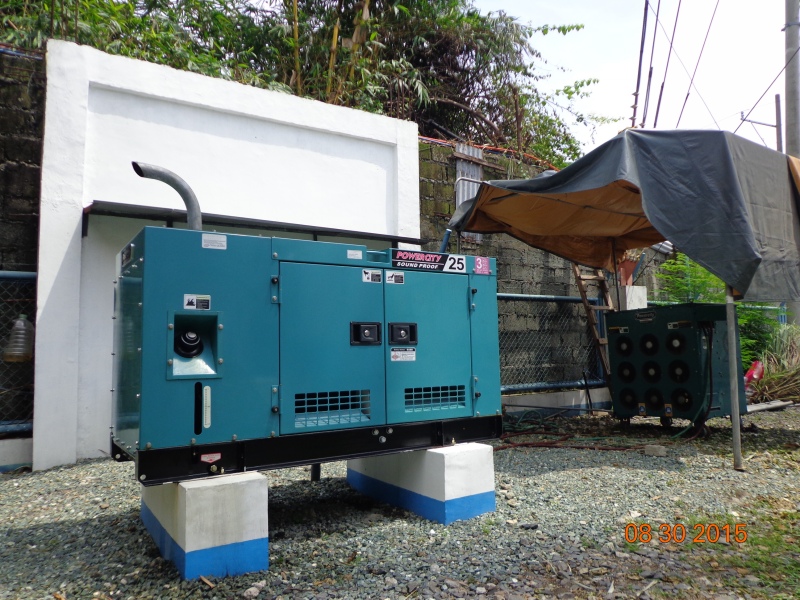 This Powercity 25 KVA generator was subjected for 24 hours continuous running with 100% load, and 110% load on the 25th hour with satisfactory results witnessed by customers in a telecom site. A load bank was used to provide a steady 100% and 110% load to this generator.