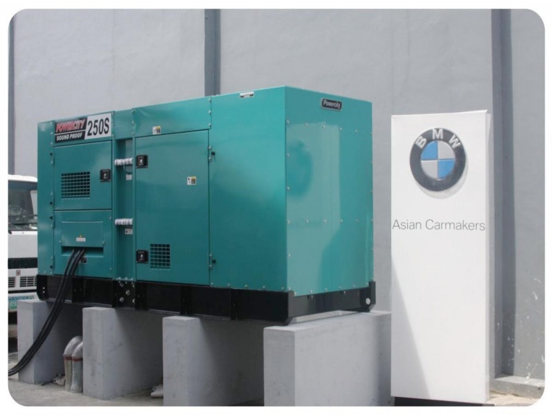 Powercity 250 KVA trusted by a luxury car dealer.