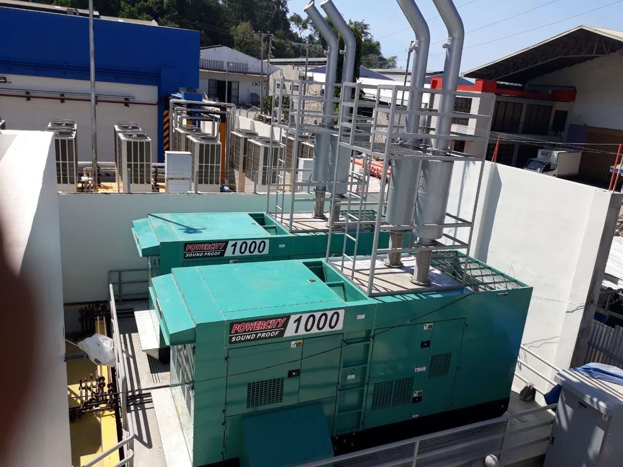 Our 2 x 1000 KVA genset project in a telecom facility in Cagayan.